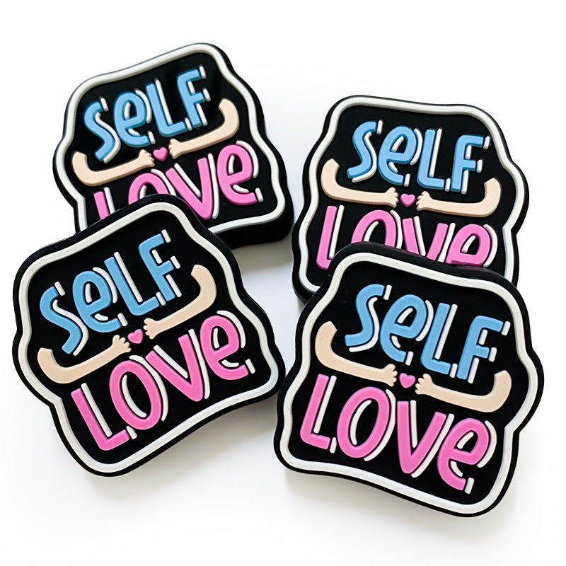 Wholesale 10PCS Colored Self Love Silicone Beads